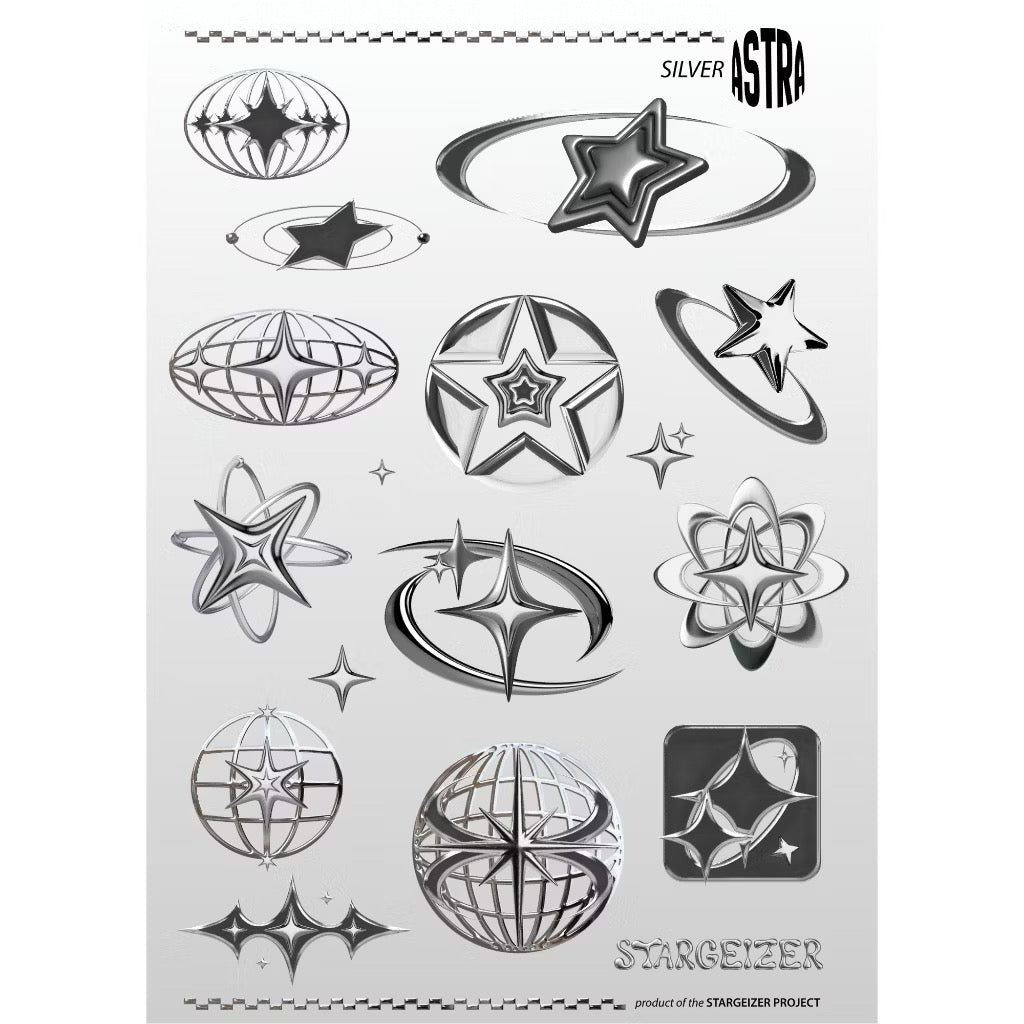 Stargeizer A5 Sticker Sheet