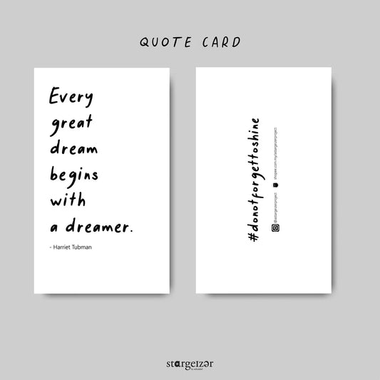 Stargeizer Mini Wish Card Set